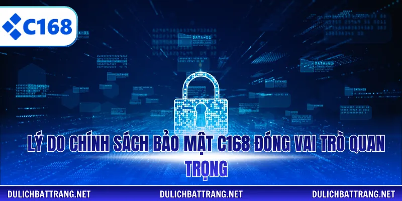 Lý do chính sách bảo mật C168 đóng vai trò quan trọng